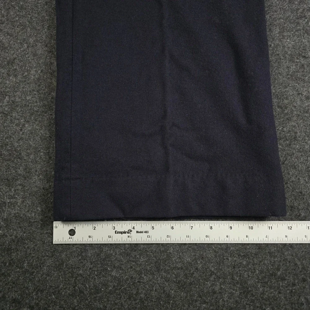 Vtg 60s US Navy Bell Bottom Pants Wool Sailor Blue Cracker Jack (Fits 28x29)